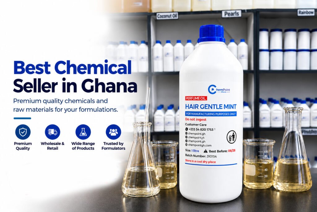 Chempoint Ghana chemical shop and premium quality chemical supplier in Ghana
